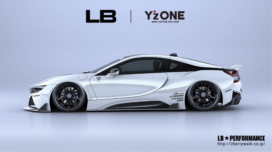  BMW i8 Coupe by Liberty Walk 2018 года  (фото 2 из 5)